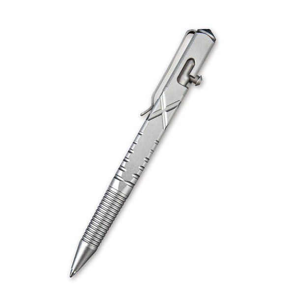 C-Quill Gray Hard Anodized Aluminum Material Pen CP-01A