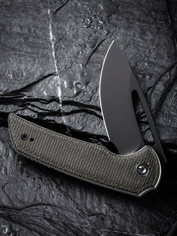 CIVIVI Odium Flipper Knife Micarta Handle (2.65" D2 Blade) - C2010G